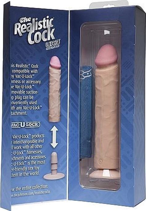 Doc Johnson Realistic Cocks Realistic Cock Inch Ur Skin