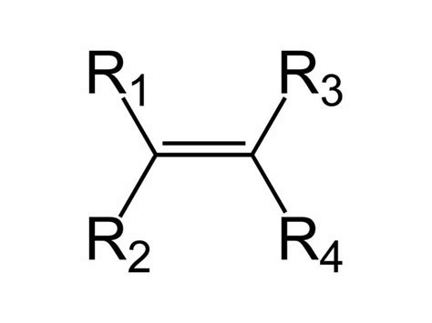 Alkene Skeletal Structure