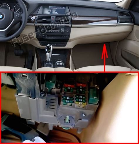 Fuse Box Diagram Bmw X5 E70 2007 2013 Bmw X5 E70 Bmw X5 Bmw