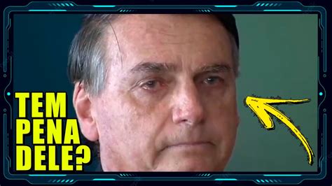 BOLSONARO APARECE CHORANDO COMO CRIANÇA depois de Carlos Bolsonaro