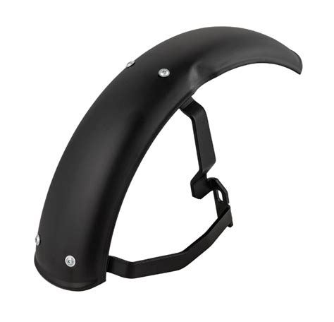 Mudguard 2 0 Garelli For Vespa PX 80 200cc Metal Black Matt Holder