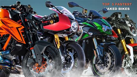 Top 5 Fastest 1000CC Naked Bikes 2024 KTM 1290 Vs 1390 Vs ZH2 Vs