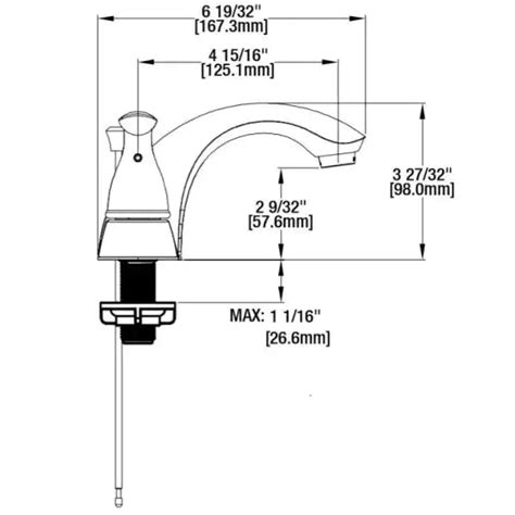 Glacier Bay Builders 4 In Centerset 2 Handle Low Arc Bathroom Faucet Klimdi