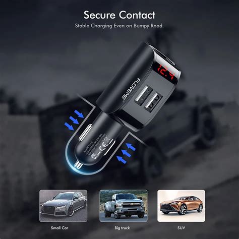Автомобильный прикуриватель Usb зарядное устройство 2 порта двойной USB ...