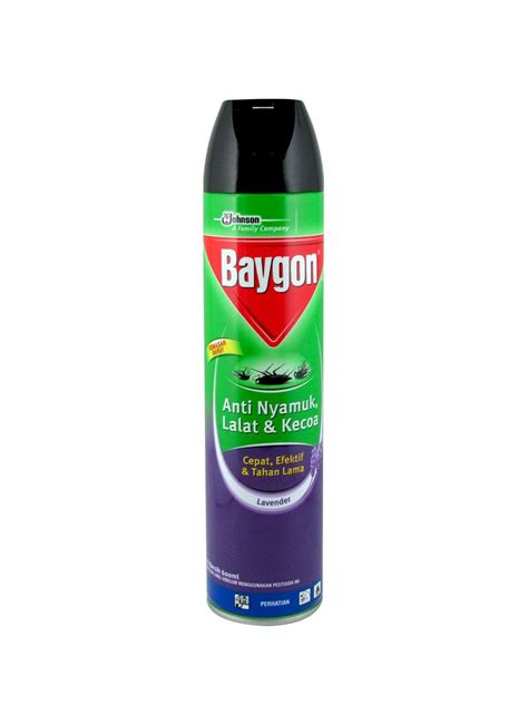 Baygon Insectisida Spray Anti Kecoa Lavender Klg 600ml Klikindomaret