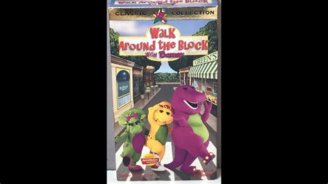 Walk Around The Block With Barney Full 1999 Lyrick Studios VHS YouTube