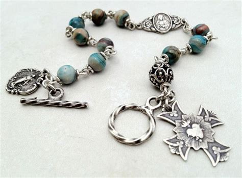 All Beautiful Catholic Beads: ROSARY BRACELETS