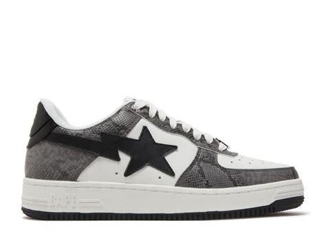 Bapesta 'Black Snakeskin' - BAPE - 1I80191009 BLK - black | Flight Club