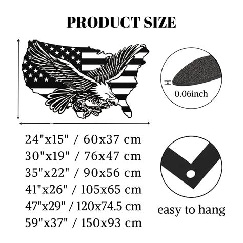 Bald Eagle With American Flag Drawing Black And White Easy