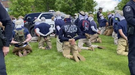 31 Members Of The White Nationalist Patriot Front Arrested Near An