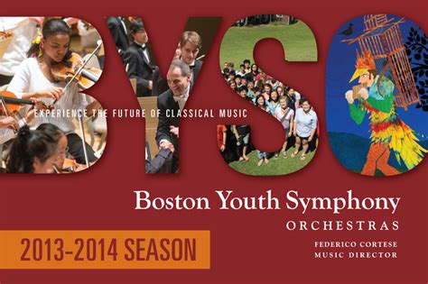 Boston Youth Symphony Orchestras 56th Season Opening Concert Amherst