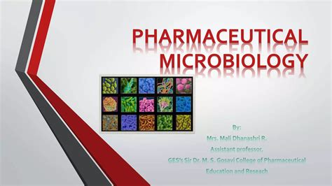 Pharmaceutical Microbiology Ppt