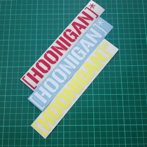 Sticker hoonigan car sticker body sticker | Shopee Malaysia