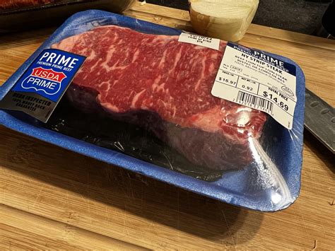 Walmart Prime New York Strip : r/steak