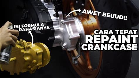 Rahasia Kuat Repaint Crankcase Beat Karbu Sapporo Ultimate Youtube