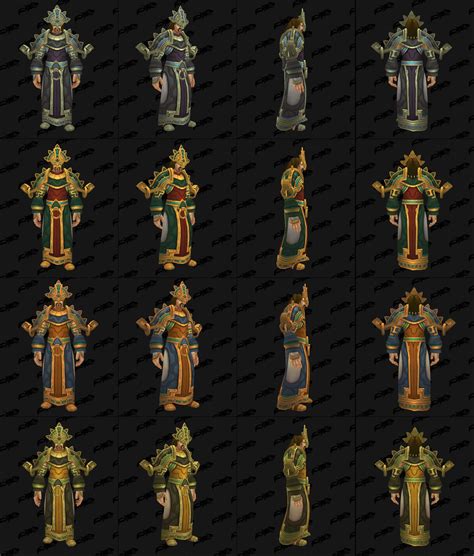 The amount of unique armor sets in 8.1 will be higher than the amount