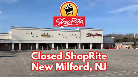 Closed Shoprite In New Milford Nj Youtube