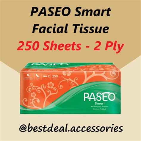 Jual Paseo Smart Soft Facial Tissue Tisu Sheets Ply Jakarta