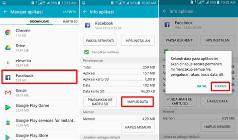 Cara Menghapus Data Aplikasi Di Hp Samsung