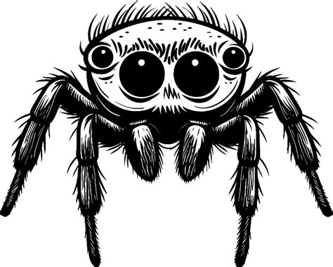 animal invertebrate jumping spider 28210745 Vector Art at Vecteezy