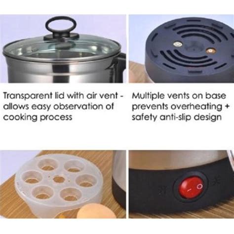 MULTIFUNCTION ELECTRIC COOKER For Hot Pot Steamboat Instant Noodles TV Home Appliances