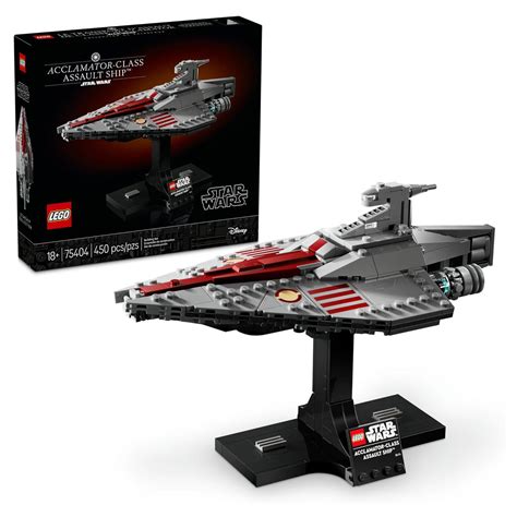 Lego Star Wars 75404 Acclamator Class Assault Ship Premiers Visuels Officiels Hoth Bricks