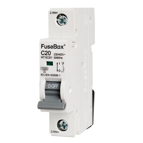 Fusebox Mt C Mcb Pole Ka A C Curve Aa Jones Electric