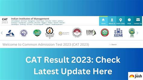 CAT 2023 Result Latest Updates Check Final Scorecard At Iimcat Ac In