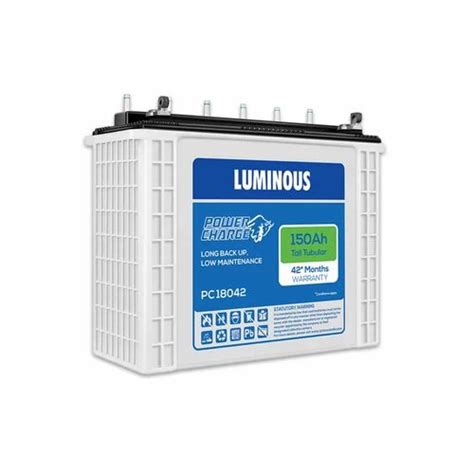 Pc Ah Luminous Tall Tubular Inverter Battery V Months