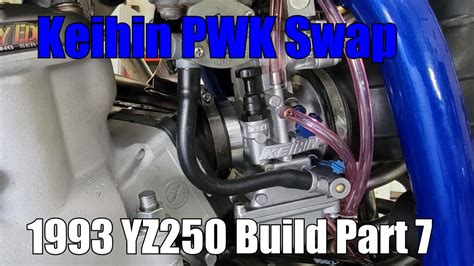 Yz Build Part Keihin Pwk Carb Youtube