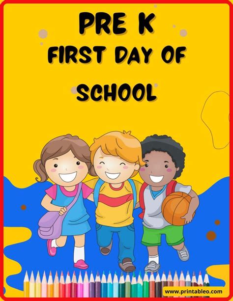 32+ First Day Of School Signs | FREE Printable PDFs