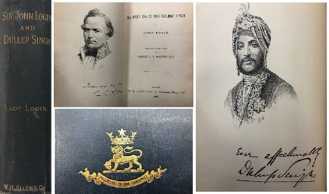 Rare Book On Maharajah Duleep Singh First Edition Of Sir John Login