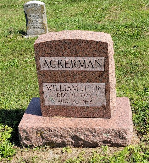 William John Ackerman Jr 1877 1968 Find A Grave Memorial