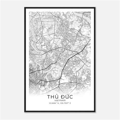 thu duc custom maps posters