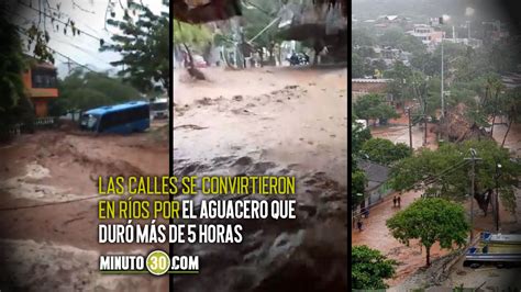 Impactantes Fotos Y Videos De La Grave Emergencia En Santa Marta Por