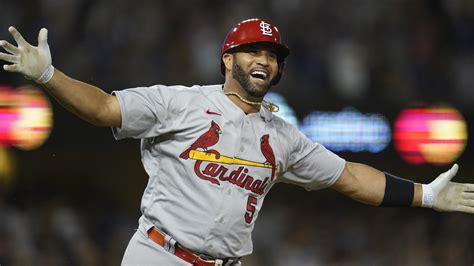 Albert Pujols Hits His Th Home Run Becoming The Th Player To Reach