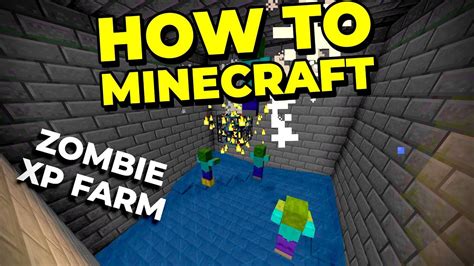 How To Minecraft Building A ZOMBIE XP GRINDER In Minecraft 1 16 11