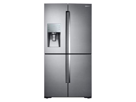 Stainless Steel 28 cu. ft. Food Showcase 4-Door Fridge | Samsung US