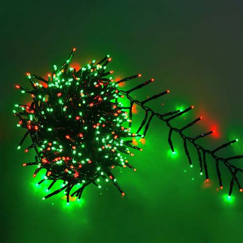 Led Connectable Cluster String Light Red And Green Colour