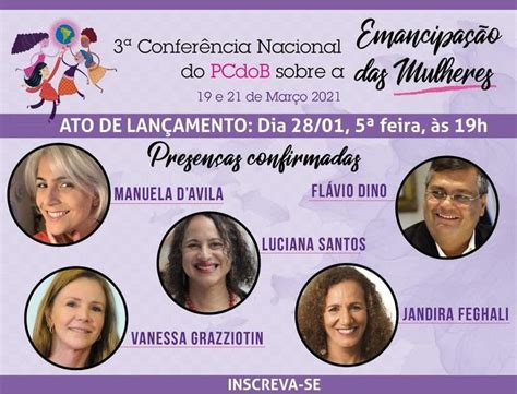 Coletivizando Ato da 3a Conferência do PCdoB sobre a Emancipação da