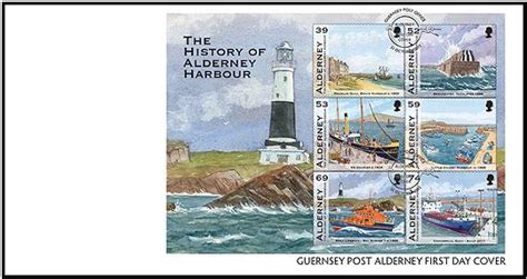 Alderney 2012 History of Alderney Harbour - Stamps of the World