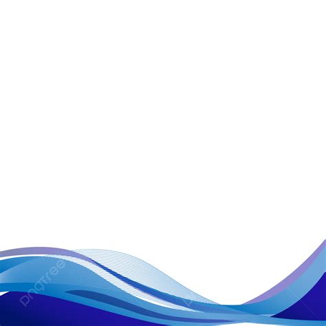 Curved Wave Blue Abstract Design Concept Blue Wave Blue Wave Abstract