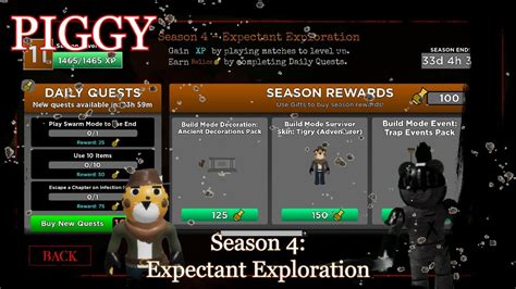 PIGGY SEASON 4 Expectant Exploration Roblox Piggy Fully Unlocked