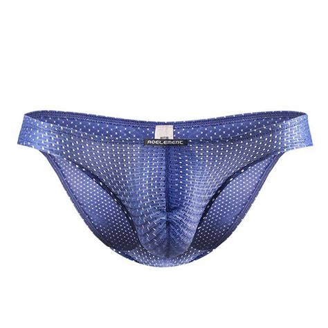 Fashion Men Underwear Mesh Hollow Breathable Sexy Thong Underpant Lingerie Ultrathin Panties