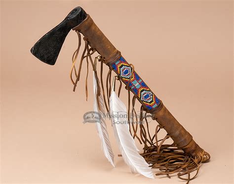 Beaded Native American Tomahawk
