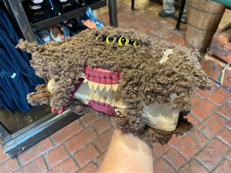 New Harry Potter Monster Book Of Monsters Puppet At Universal Orlando