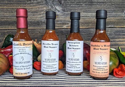 Assorted Hot Sauce Gift Set 3 4 5 Bottle Sets Etsy