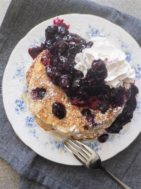 Mildreds Temple Kitchens Famous Blueberry Buttermilk Pancakes