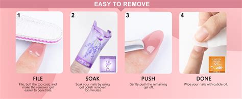 Amazon NXJ INFILILA Nude Gel Polish Set ML Milky White Pink Jelly Gel Nail Polish Kit