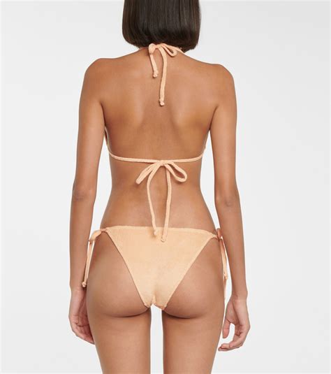 Lisa Marie Fernandez Pamela Stretch Cotton Terry Bikini Lisa Marie